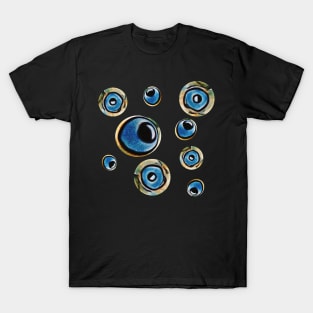 Blue and yellow spheres T-Shirt